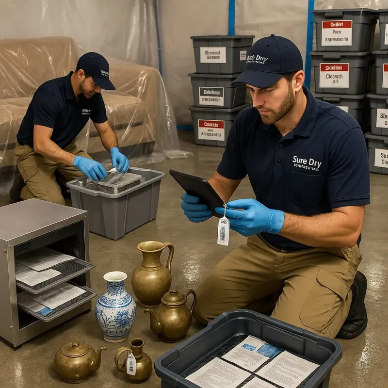 Content Protection and Restoration process in West Palm Beach, FL