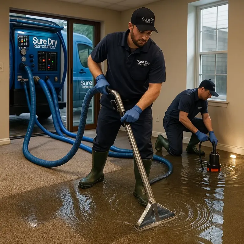 Water Extraction and Removal process in West Palm Beach, FL